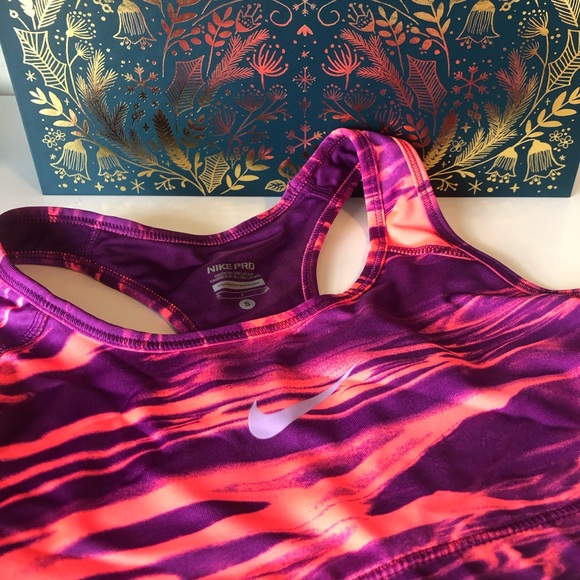 Nike Pro Dri-Fit Tie Dye Sports Bra - Picture 2 of 3